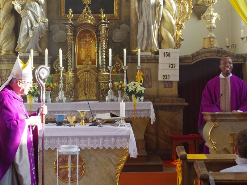 Bischofsbesuch zur Erstkommunion Nittendorf 2020 #5